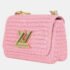 Louis Vuitton Pink Madagascan Raffia Twist PM Bag - Image 2