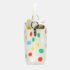 Louis Vuitton x Yayoi Kusama White Leather Capucines Painted Top Handle Bag - Image 5