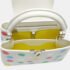 Louis Vuitton x Yayoi Kusama White Leather Capucines Painted Top Handle Bag - Image 9