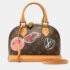 Louis Vuitton Brown Monogram World Tour Alma BB Satchel Bag - Image 6