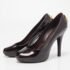 Louis Vuitton Dark Burgundy Patent Leather Oh Really! Pumps Size 36 - Image 2