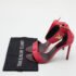 Louis Vuitton Pink Suede Twist Sandals Size 38.5 - Image 9