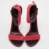 Louis Vuitton Pink Suede Twist Sandals Size 38.5 - Image 3