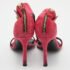 Louis Vuitton Pink Suede Twist Sandals Size 38.5 - Image 5