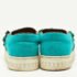 Louis Vuitton Turquoise Fabric and Monogram Canvas Destination Slip On Sneakers Size 37 - Image 5