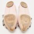 Louis Vuitton Pink Leather Embellished Ballet Flats Size 39.5 - Image 6