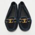 Louis Vuitton Navy Blue Suede Oxford Loafers Size 35.5 - Image 3