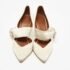 Malone Souliers White Satin Maite Pumps Size 39.5 - Image 3