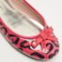 Marc by Marc Jacobs Pink/Black Heart Patent Leather Bow Ballet Flats Size 36 - Image 7