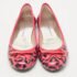 Marc by Marc Jacobs Pink/Black Heart Patent Leather Bow Ballet Flats Size 36 - Image 3
