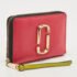Marc Jacobs Pink/Purple Saffiano Leather Snapshot Compact Wallet - Image 4