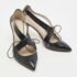 Marc Jacobs Black Leather Lace Tie Pumps Size 36.5 - Image 4