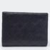 MCM Black Quilted Leather Embellished Flap Compact Wallet - Image 8