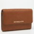 Michael Kors Brown Leather Flap Wallet - Image 3