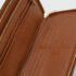 Michael Kors Brown Signature Coated Canvas Zip Around Wallet - Image 3