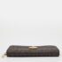 Michael Kors Brown Signature Coated Canvas Zip Around Wallet - Image 7