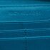 Michael Kors Blue Leather Jet Set Zip Around Wallet - Image 7