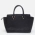 MICHAEL Michael Kors Black Leather Selma Satchel - Image 4