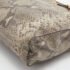 Michael Michael Kors Beige/Grey Python Effect Leather North South Tote - Image 10