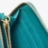 Miu Miu Green Leather Zip Around Wallet - Image 8