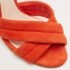 Nicholas Kirkwood Orange Suede Ziggy Sandals Size 37.5 - Image 8