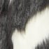 Off-White Black Faux Fur Front Open Overcoat M - Image 4