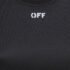 Off-White Black Jersey Active Wear T-shirt and Leggings Set S - Image 4