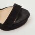 Paul Andrew Black Suede Stanton Sandals Size 36 - Image 7