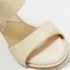 Paul Andrew Cream Snakeskin Cut Out Sandals Size 37.5 - Image 7