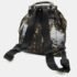 Prada Gray Khaki Brown Nylon Landscape Painting Backpack - Image 2