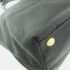 Prada Black Leather, Nylon Shoulder Bag - Image 11