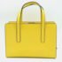 Prada Yellow leather brushed mini tote bag - Image 4