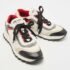 Prada Tricolor Mesh and Leather Low Top Sneakers Size 38 - Image 4
