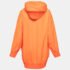 RED Valentino The Black Tag Neon Orange Taffeta Zip Front Hooded Coat S - Image 2