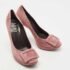 Roger Vivier Purple Suede Buckle Platform Pumps Size 37 - Image 4
