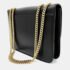 Saint Laurent Black Leather Tuc Shoulder Bag - Image 2