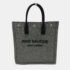 Saint Laurent Gray/Black Shoulder Tote Bag