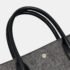 Saint Laurent Gray/Black Shoulder Tote Bag - Image 4
