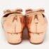 Salvatore Ferragamo Metallic Leather Laser Cut Vara Bow Pumps Size 36.5 - Image 5