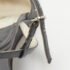 Salvatore Ferragamo Grey Leather Strappy Wedge Sandals Size 36.5 - Image 7