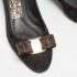 Salvatore Ferragamo Black Suede Vara Bow Studded Block Heel Pumps Size 35 - Image 7