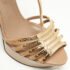 Sergio Rossi Beige Patent Leather Strappy Platform Sandals Size 40 - Image 7