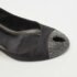 Sergio Rossi Black Satin Crystal Embellished Cap Toe Pumps Size 39 - Image 7