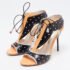 Sophia Webster Tricolor Polka Dot Leather and Patent Leilou Sandals Size 38 - Image 2