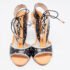 Sophia Webster Tricolor Polka Dot Leather and Patent Leilou Sandals Size 38 - Image 3