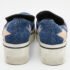 Stella McCartney Blue Denim and Leather Binx Star Platform Slip On Sneakers Size 38 - Image 5