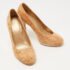 Stuart Weitzman Beige Cork Round Toe Pumps Size 35.5 - Image 5