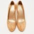 Stuart Weitzman Beige Cork Round Toe Pumps Size 35.5 - Image 3