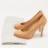 Stuart Weitzman Beige Cork Round Toe Pumps Size 35.5 - Image 9