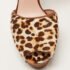 Stuart Weitzman Brown Leather and Leopard Print Pony Hair Platform Ankle Strap Sandals Size 38.5 - Image 7